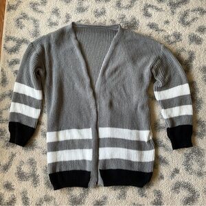 Boyfriend Color Block Catdigan